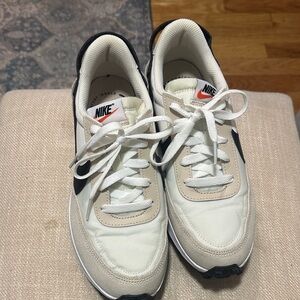 Nike White and Black Athletic Shoes